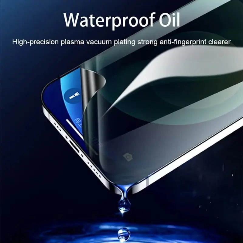1-4PCS Anti Spy Soft Screen Protectors For iPhone 17 Pro Max Anti-peep Privacy Soft Hydrogel Films For iPhone 17/17Air/17Pro