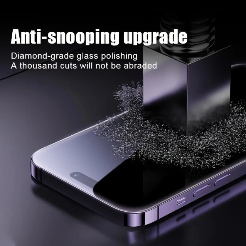 2Pack Privacy Tempered Glass For IPhone 17 Pro Max 16e Screen Protectors For iPhone 15 14 13 12 11 Pro Max Plus XR XS Max Glass