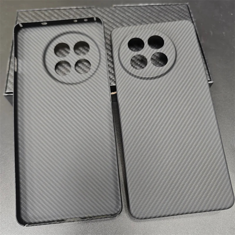 Carbon Fiber Case For OnePlus 13R Pro /13R /ACE5 / ACE 5Pro Aramid Fiber Cover Protective Cover Ultra-thin Hard Shell