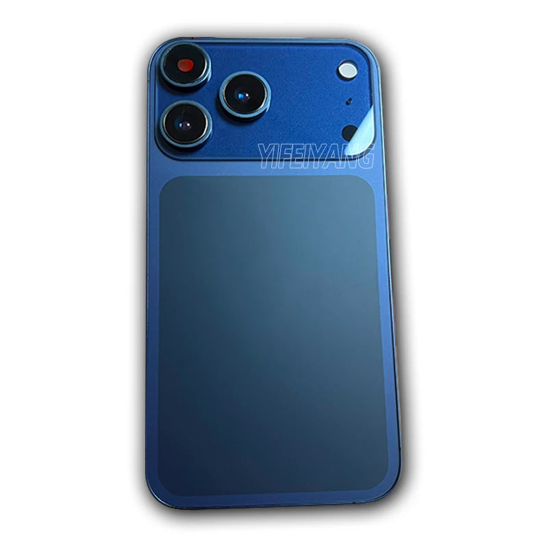 For iPhone XR TO 17PRO 11 TO 17 Pro LITE 17 PRO Max Back Housing Battery Cover Middle Frame with SIM Tray