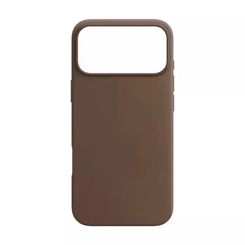 For iPhone 17 Pro Max luxury leather magsafe Case with magnetic wireless charging 17 Air shockproof protective Case