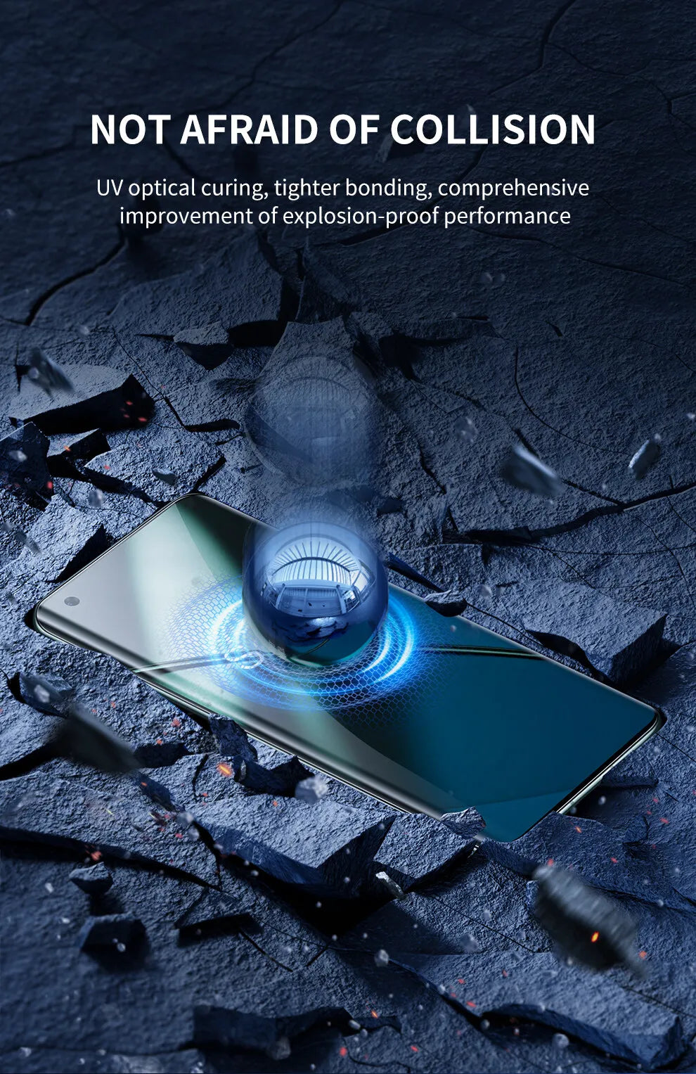 SmartDevil Full Glue UV Screen Protector for Oneplus 13 12 11 10 Pro Full Cover Quantum Film for OnePlus Ace3 2 Anti-fingerprint