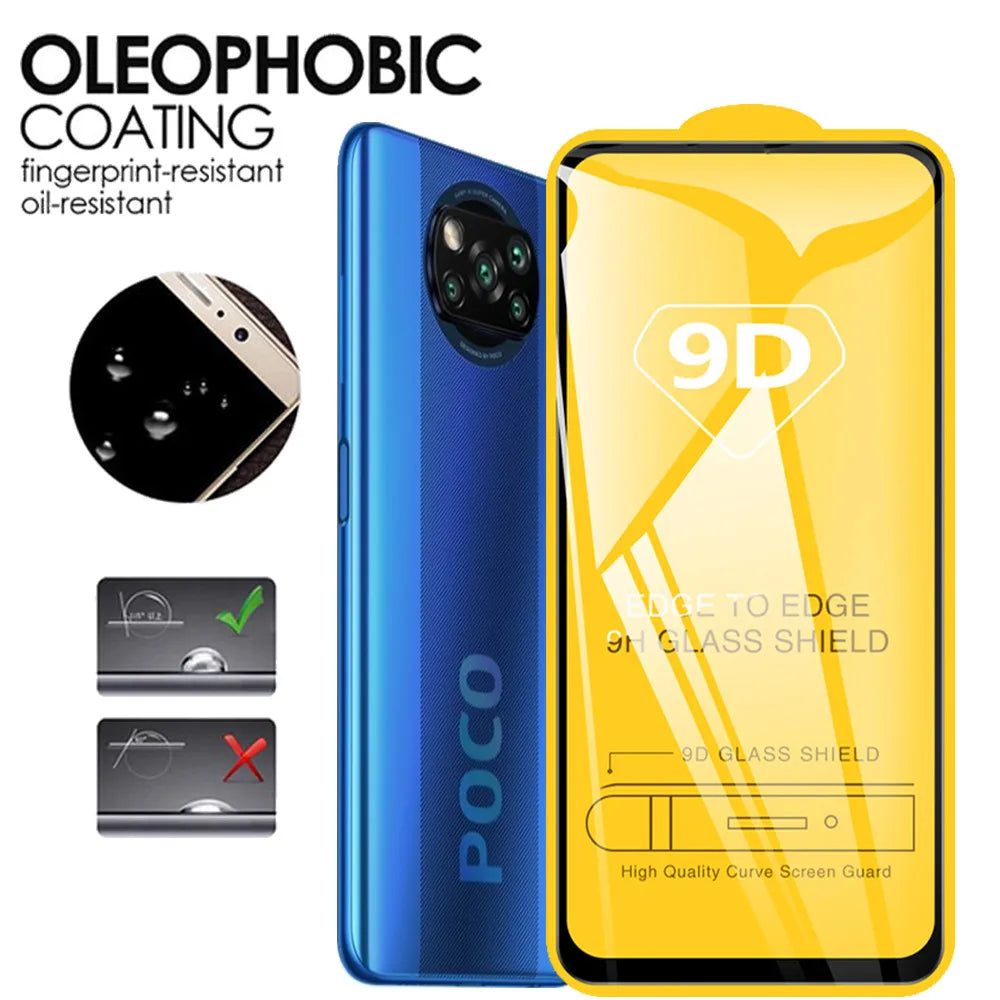Film Poco X7 F6 X6 X5 X3 F5 Pro 5G Tempered Glass Poko F7 Ultra Camera Film Poco x7 Pro Screen Protector For Poco F7 Pro Glass