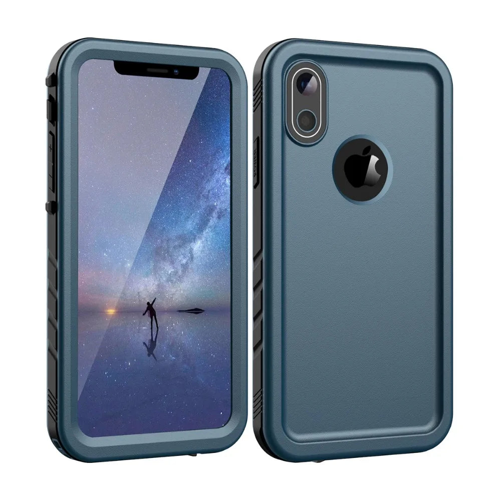 SPORTLINK For iPhone SE 2nd 2020 3rd 2022 7 8 Plus X XS Max XR 5 Waterproof Case Shockproof Cover with Built-in Screen Protector