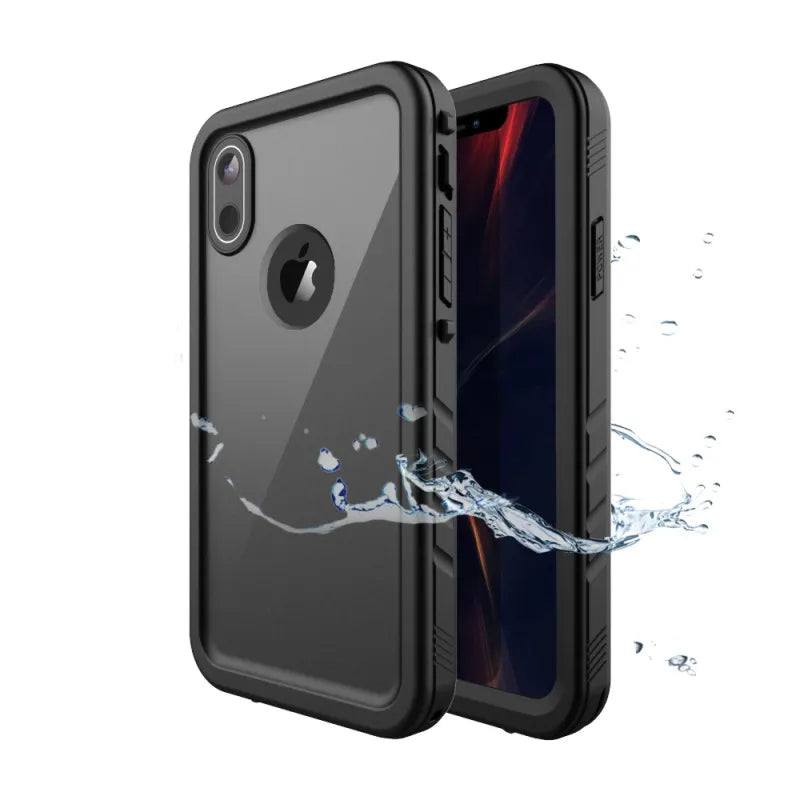 SPORTLINK For iPhone SE 2nd 2020 3rd 2022 7 8 Plus X XS Max XR 5 Waterproof Case Shockproof Cover with Built-in Screen Protector