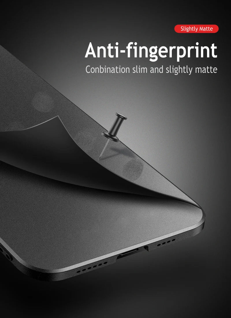 Cases For APPLE iPhone 16e 16 15 14 13 12 11 Pro Max Plus Mini Shockproof Case Cover Hard Plastic Ultra Slim Frosted Covers