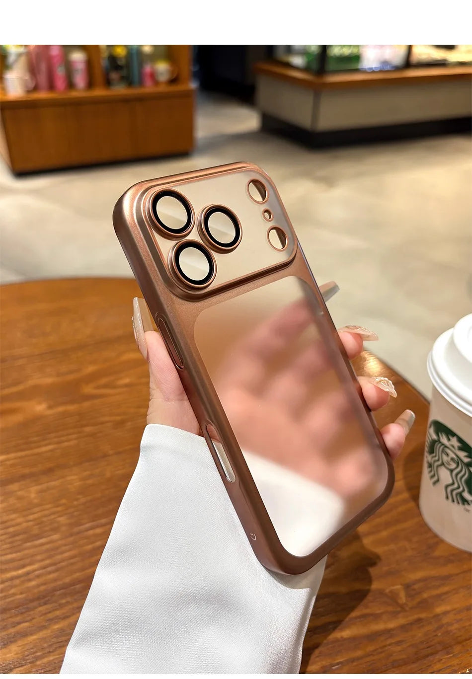 for iPhone 17Pro Plating Hard PC Matte Business Case for iPhone 17 Pro Max Air ProMax Camera Film Protection Ultra Slim Cover