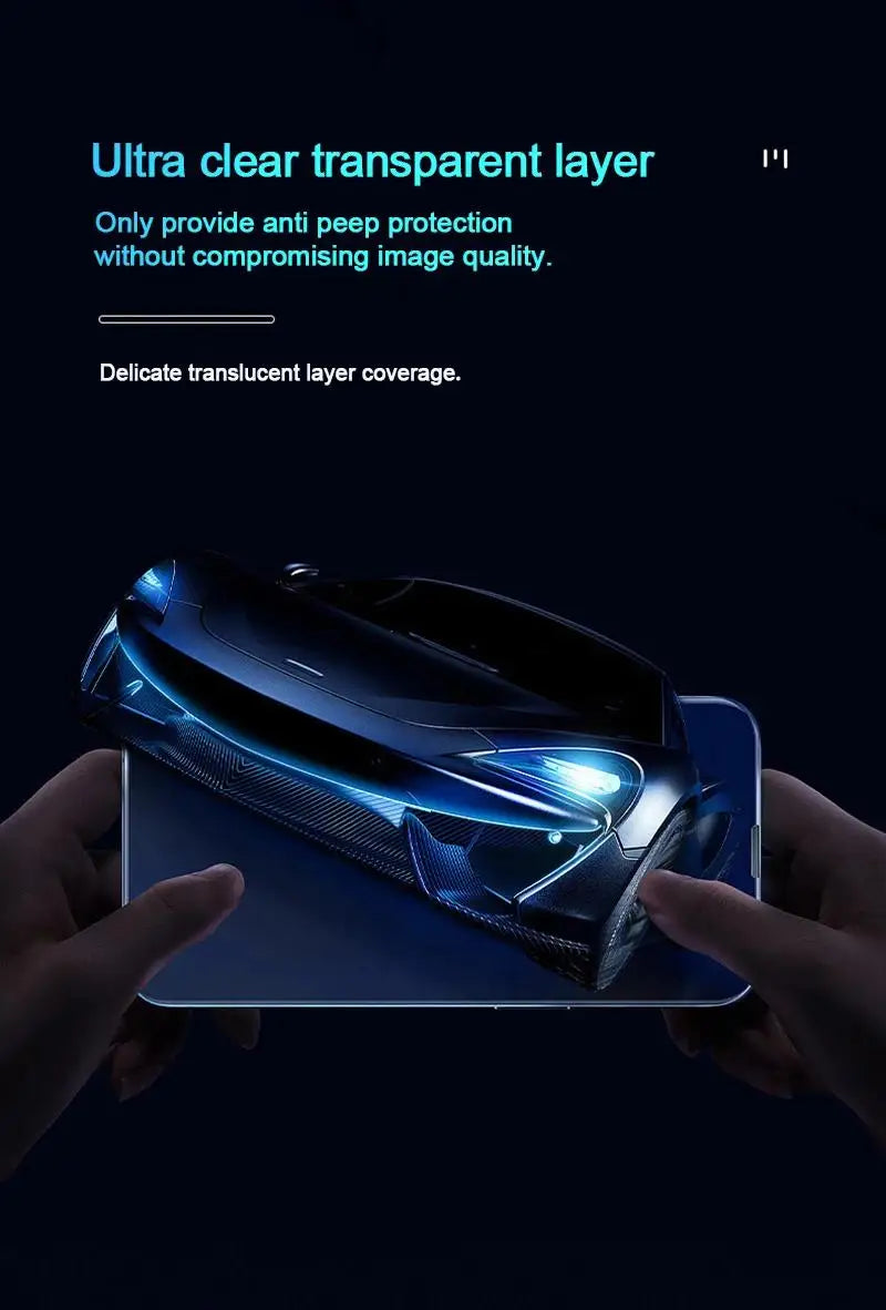 4pcs Full Cover Anti Spy Screen Protector for iPhone 17 16 11 12 13 14 15 PRO MAX Tempered Glass Privacy 17 Air 16 Pro Max Plus