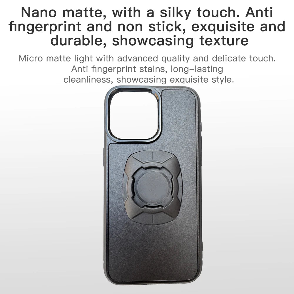 Twsit Lock Phone Case Holder MotorCycle Bicycle iPhone case Quick Lock Fit for Quad System Phone Mount/Holder 14 15 16 Pro Max