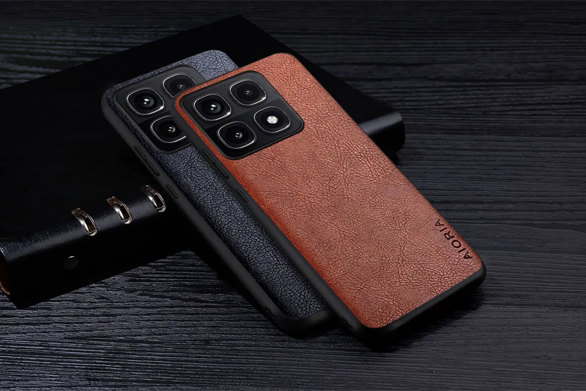 Luxury Leather Case For Xiaomi 14T Premium Business Style Retro Litchi Pattern Back Cover for Xiaomi 14T Pro case
