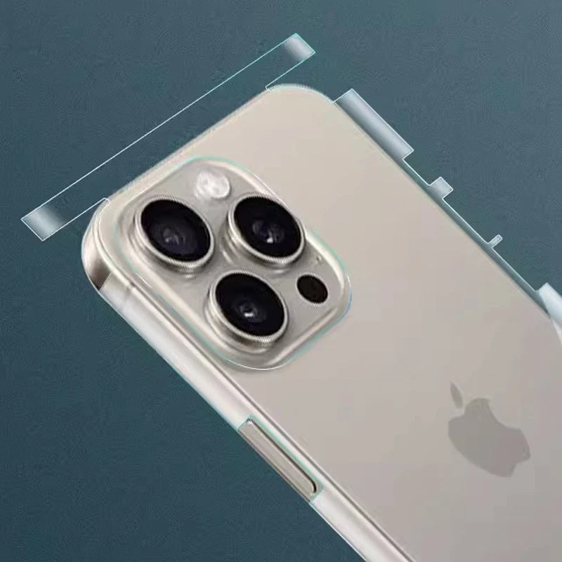 Full Cover Back Hydrogel Film For iPhone 17 Pro Max 17 Air 13Mini 14 15 Pro 16 Plus 16 Pro Max Clear Matte Screen Protector Film