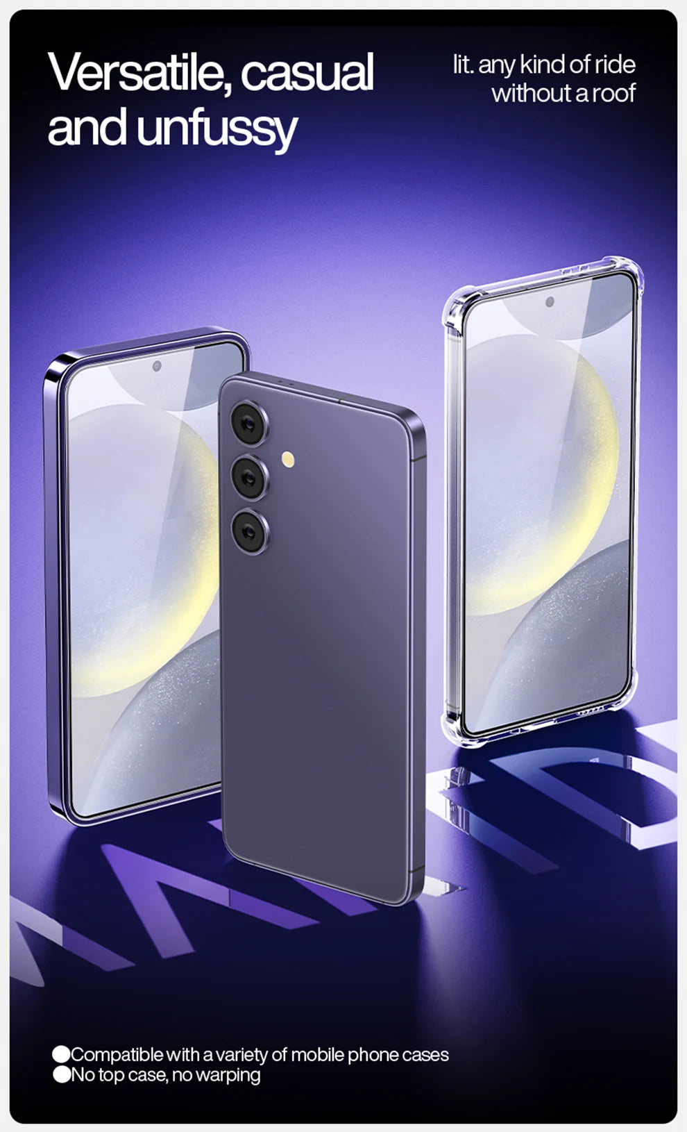 SmartDevil Dust-free Tempered Glass Film for Samsung S25 Ultra HD Clear Screen Protector for Samsung S25 S24 Anti-fingerprint