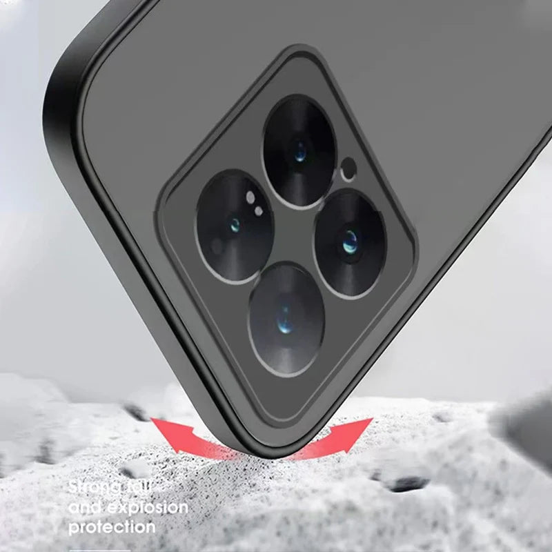 Luxury Magsafe Silicone Transparent Case for Oneplus one Plus 12 11 9 R RT 8 7 10 10T Pro Magnetic Wireless Charging Cover