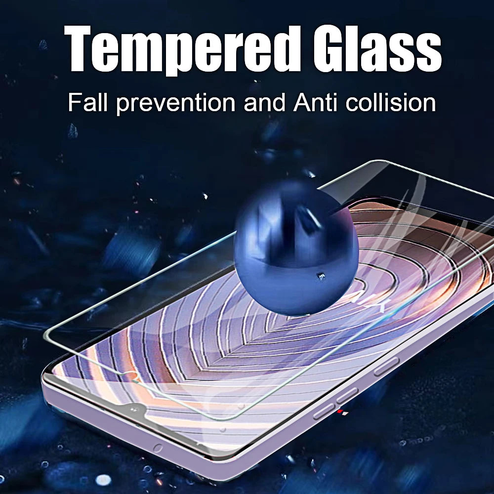 1-4pcs Protective Glass for Redmi A4 A3 A2 A1+ Plus Screen Protectors Tempered Glass Full Cover Film on Red Mi A 4 3 2 1 Plus