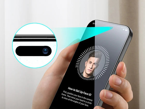 ESR Tempered-Glass Screen Protector iPhone 13/14/15/16/17 Pro Max HD Clear Anti-spy Screen Firm For iPhone 17Air&16/15 Plus&16e