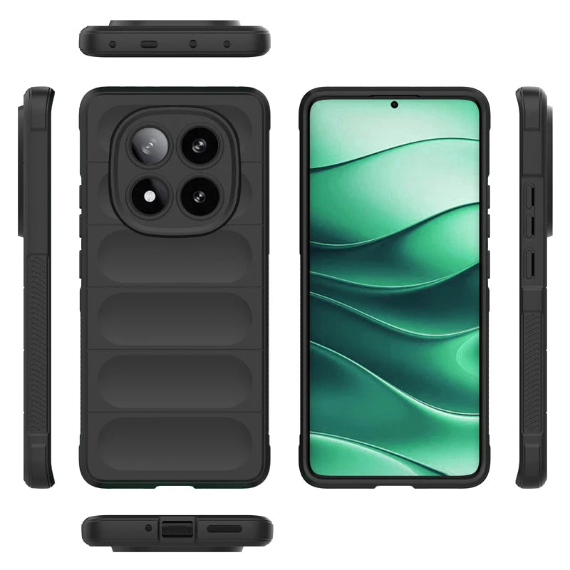 Soft Case For Xiaomi Redmi Note 14 Pro 4G 5G 14Pro Plus Redmy 14C A3 Shockproof Silicone Protect Phone Cover for Poco C75 X7Pro