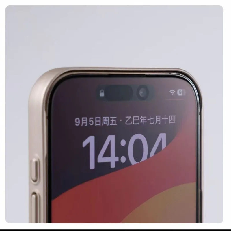 Original AG Nano Frosted Magsafe Phone Case For iPhone 17 Air 16 15 14 13 17 Pro Max Magnetic Wireless Charge  Protective cover