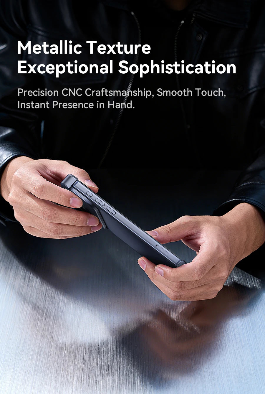 Arc Case Luxury Aluminum Metal Bumper Phone Pulse Case For IPhone 17 Pro Max 17 Air Pro Unique Design High-strength Phone Cover