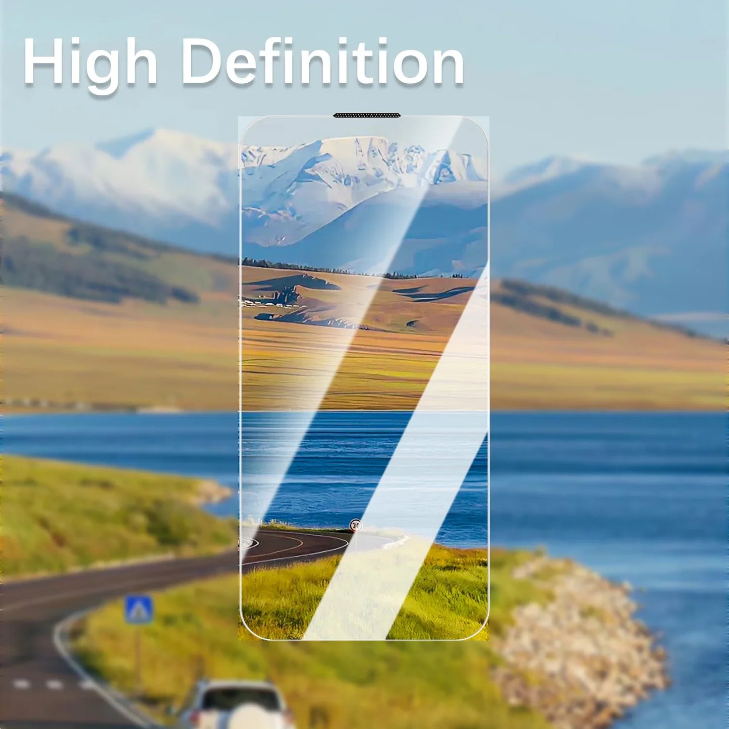 5/3/1Pcs HD Premium Tempered Glass Film For iPhone 17 Pro Max/17 Pro/17 Air 3D Full Cover 8K Screen Protector Anti-scratch Film