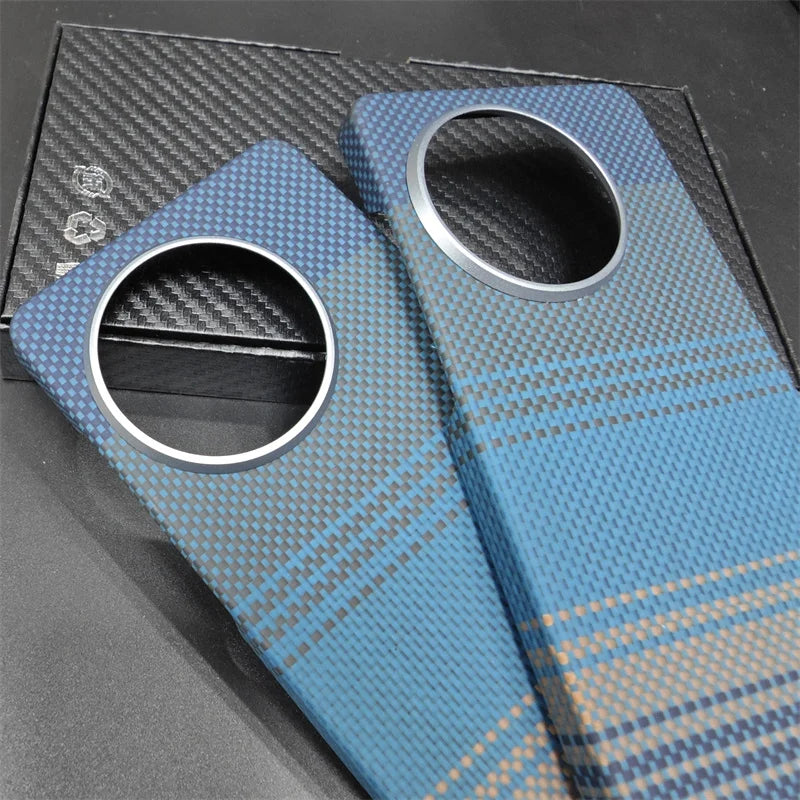 Carbon Fiber Case For OnePlus 13R Pro /13R /ACE5 / ACE 5Pro Aramid Fiber Cover Protective Cover Ultra-thin Hard Shell