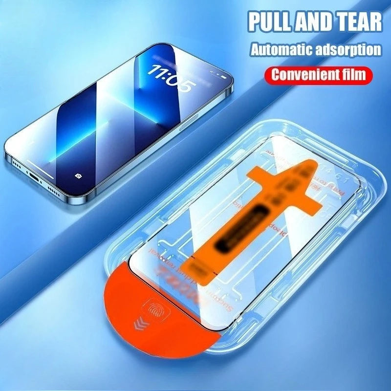 3Pcs Ultra Clear Full Screen Protector for iPhone 17 16 15 Pro Max 16 15 Plus 14 13 12 Pro XS XR 17 Air Easy Install Glass Film