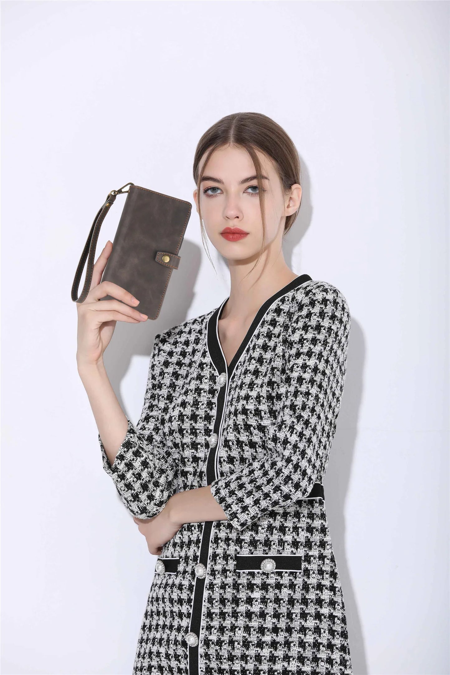 Detachable Magnetic Leather Case For Samsung Galaxy A73 A71 A54 A53 A52 A51 A34 A33 A15 A55 A35 Zipper Wallet Cards Holder Cover