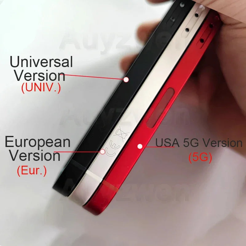 Back Housing Replacement For iPhone 13 & 13mini Middle Chassis Frame With Rear Glass Pre-installed Magnet coil, Free tools