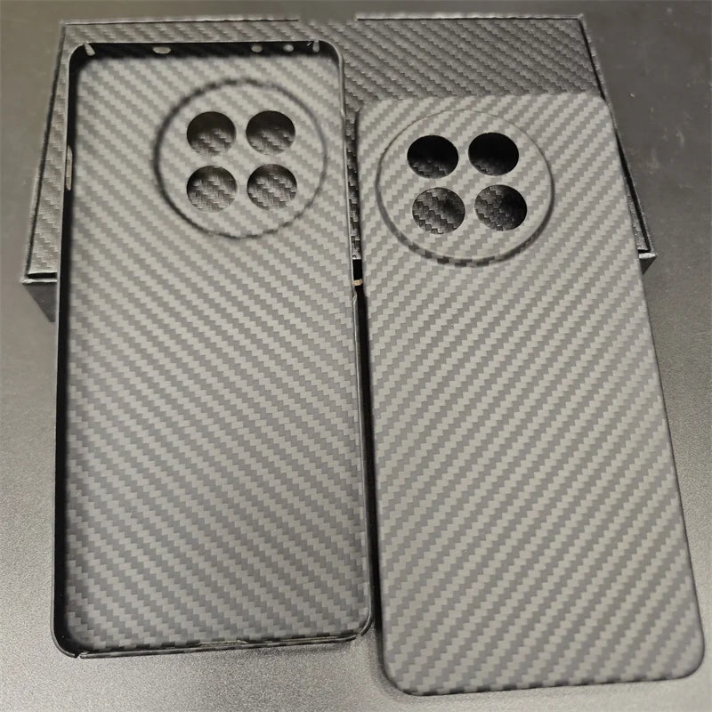 Carbon Fiber Case For OnePlus 13R Pro /13R /ACE5 / ACE 5Pro Aramid Fiber Cover Protective Cover Ultra-thin Hard Shell