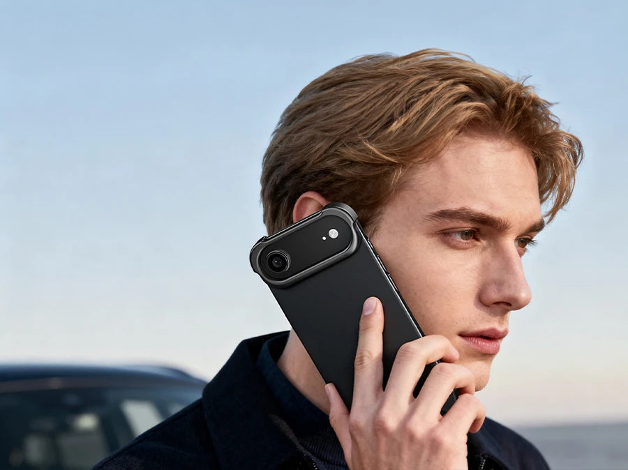 Arc Case Luxury Aluminum Metal Bumper Phone Pulse Case For IPhone 17 Pro Max 17 Air Pro Unique Design High-strength Phone Cover