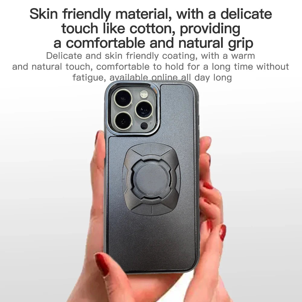 Twsit Lock Phone Case Holder MotorCycle Bicycle iPhone case Quick Lock Fit for Quad System Phone Mount/Holder 14 15 16 Pro Max