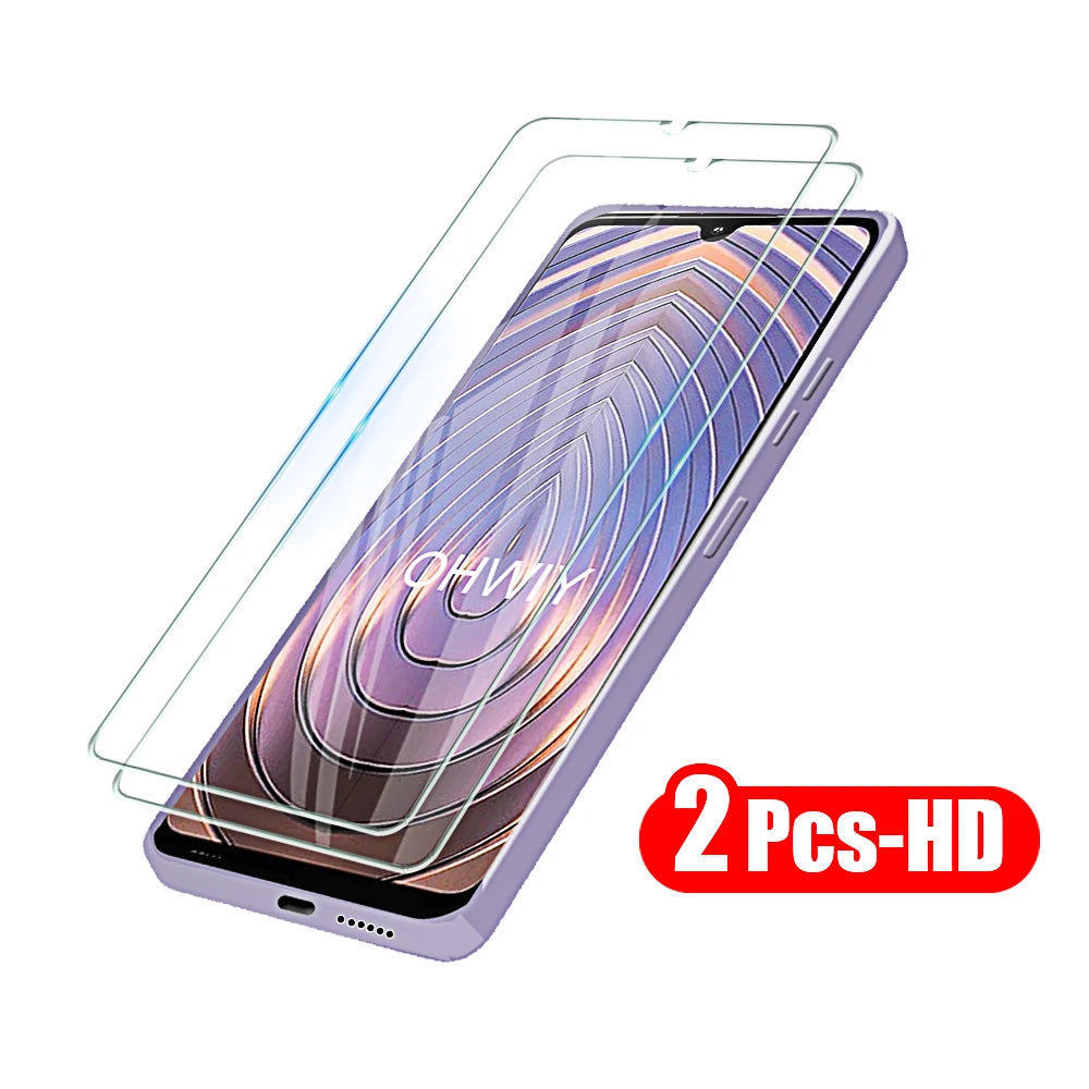 1-4pcs Protective Glass for Redmi A4 A3 A2 A1+ Plus Screen Protectors Tempered Glass Full Cover Film on Red Mi A 4 3 2 1 Plus