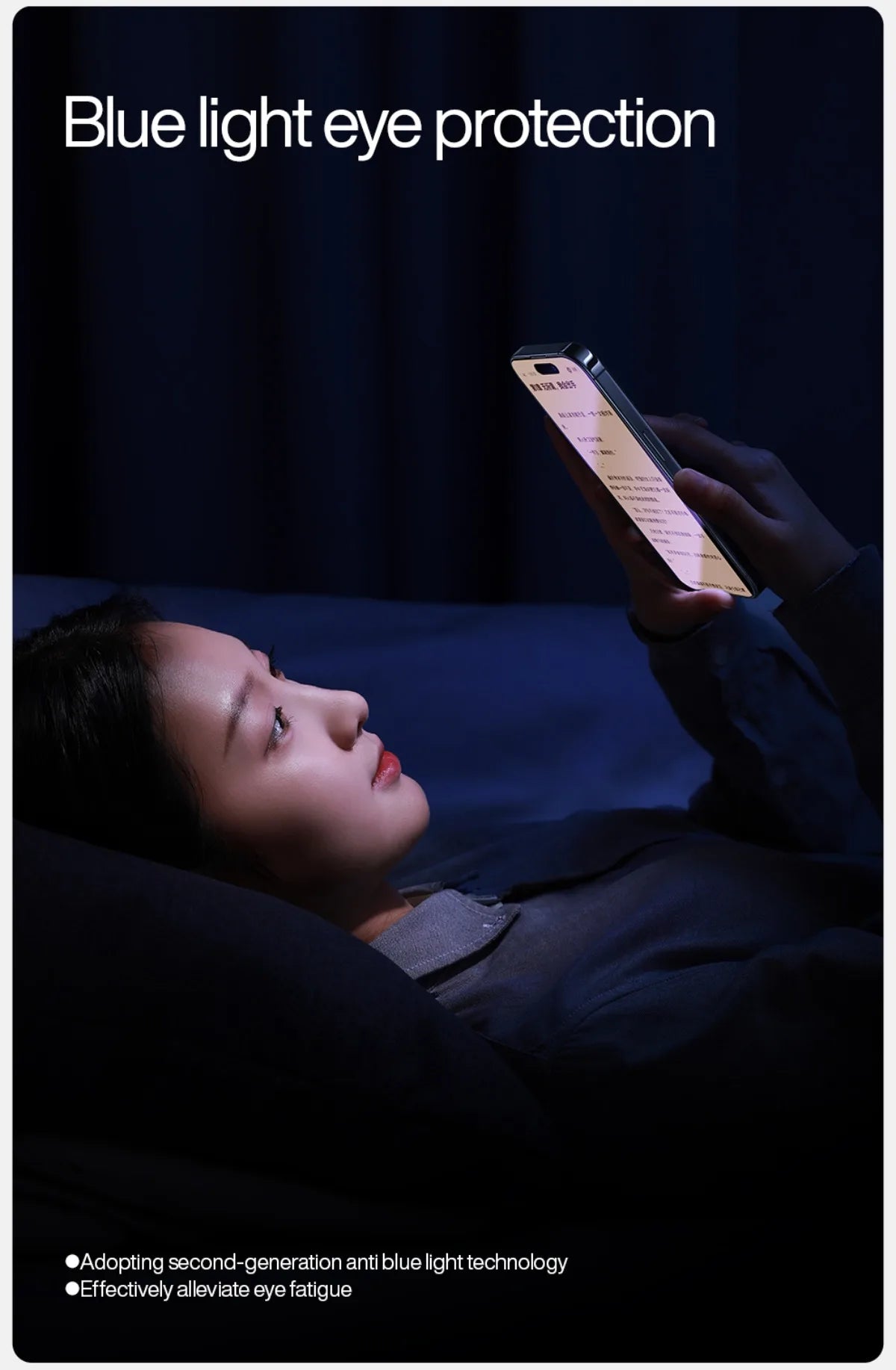 SmartDevil Full Cover Tempered Glass for iPhone 17 17Pro Max 16ProMax 16Pro Screen Protector for iPhone 15Pro HD Anti-blue Light