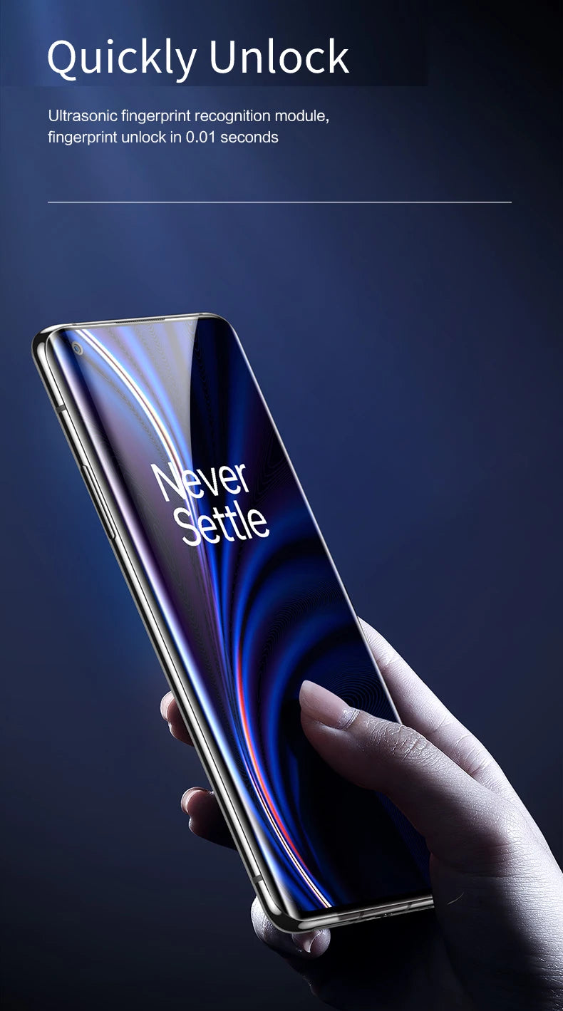 SmartDevil Screen Protector for OnePlus 13 12 11 Soft Protective Film for OnePlus 10 9 Full Cover Full Glue HD Hydrogel Film