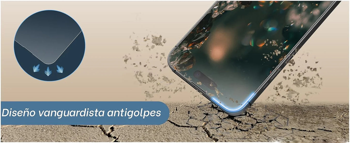 Clear Glass Film For iPhone 15 16 17 Pro Max Screen Protector For iPhone 11 12 13 14 15 Pro Tempered Glass iPhone13 Mini 16 Plus