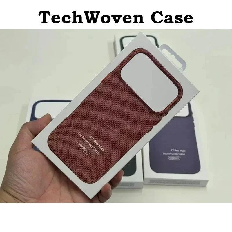 Original Techwoven Magnetic Phone Case For Apple IPhone 17 Pro Max 17 For Magsafe Wireless Charging Anti-Drop Protective Cover