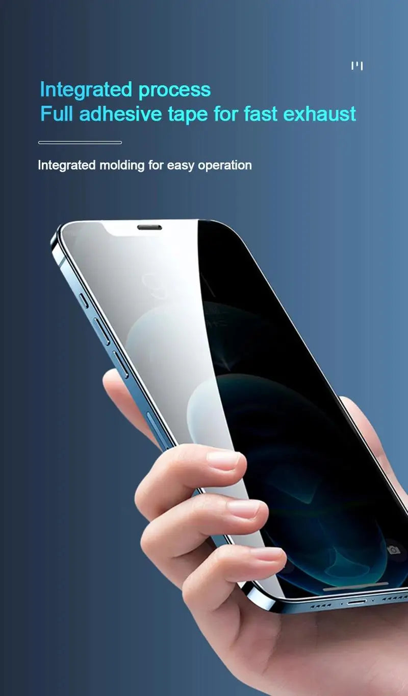 4pcs Full Cover Anti Spy Screen Protector for iPhone 17 16 11 12 13 14 15 PRO MAX Tempered Glass Privacy 17 Air 16 Pro Max Plus