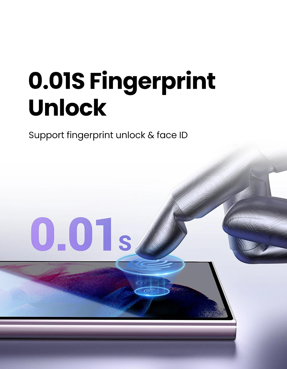 UGREEN 2PCS Screen Protector for Samsung Galaxy S25 Ultra 2025 Glass Film for Samsung S24 S25 Ultra S25Ultra Protective Films HD