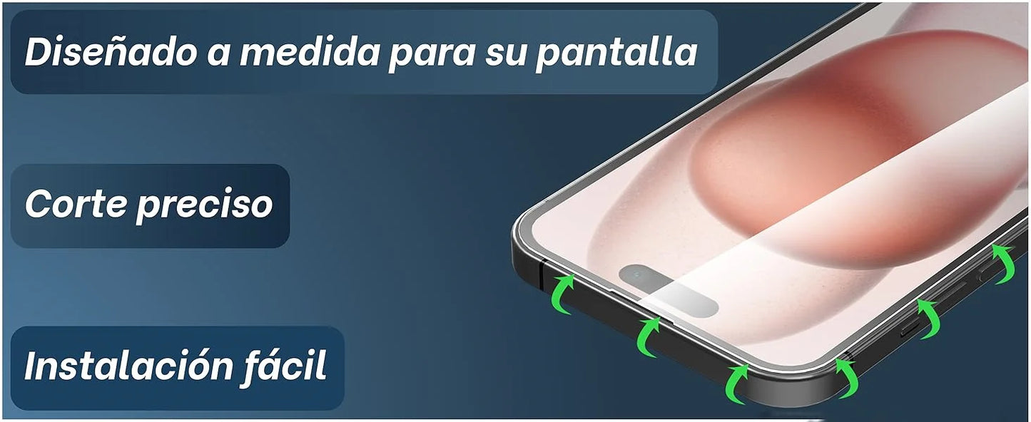 Clear Glass Film For iPhone 15 16 17 Pro Max Screen Protector For iPhone 11 12 13 14 15 Pro Tempered Glass iPhone13 Mini 16 Plus