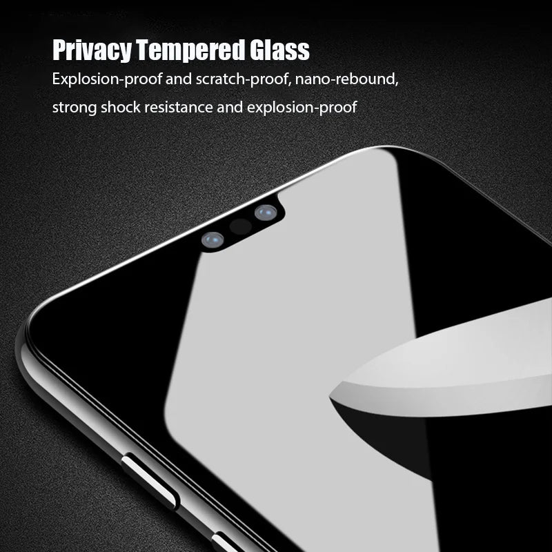For iPhone 16 17 15 14 pro privacy tempered glass for iphone 15 14 13 12 11 pro max iphone14 iphone13 iphone16 iphone 16 pro anti spy screen protector iphone 14pro