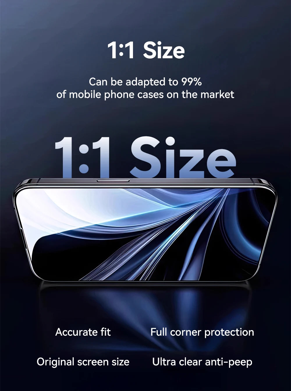 Joyroom 1/2PCS For iPhone 17 Pro Max Anti-Spy Glass Privacy Screen Protector Glass For iPhone 17 Pro 17 Air Tempered Glass Film