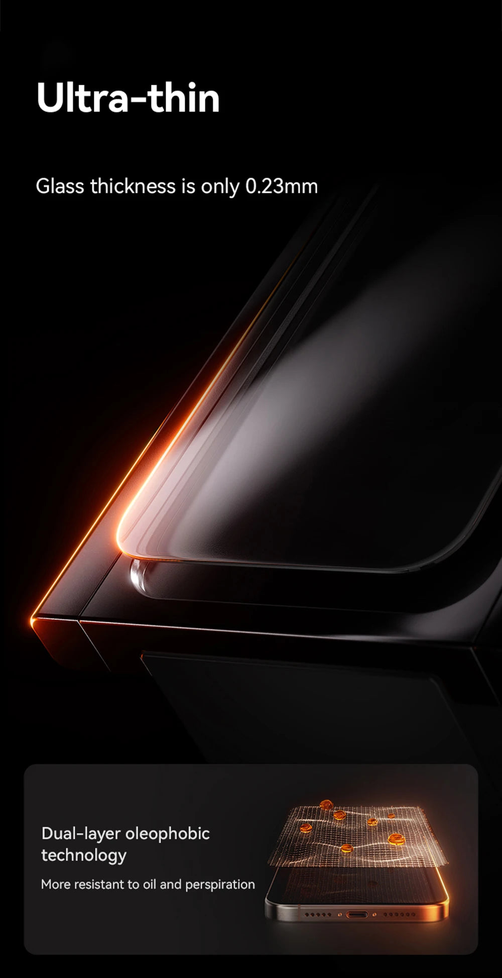 Joyroom 1/2/3pcs Tempered Glass For iPhone 16 15 14 13 12 11 Pro Max Screen Protector For iPhone 16 Full Screen Protective Glass