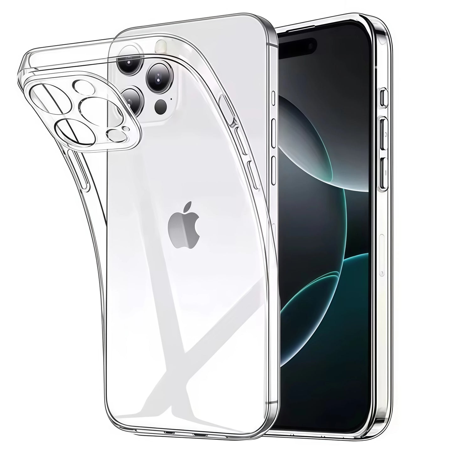 Ultra Thin Clear TPU Phone Case For iPhone 17 Air 16 15 14 13 12 11 Pro Xs Max 7 8 6 6s Plus Mini X XR 16e Soft Silicone Cover