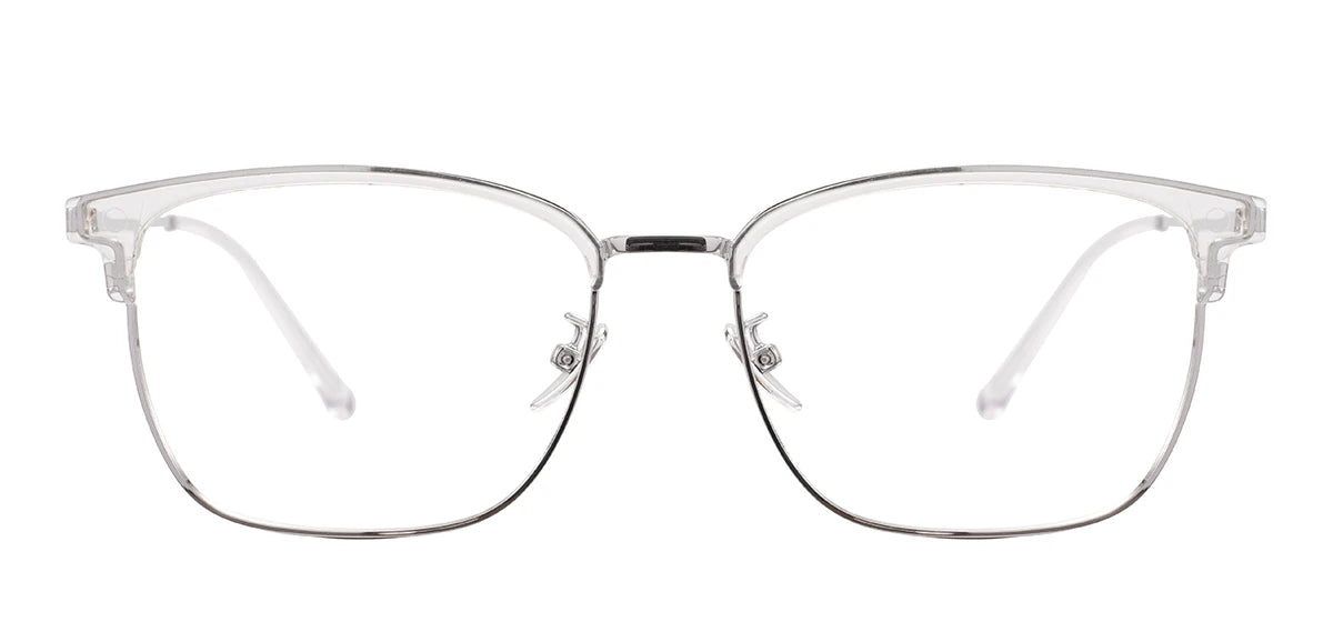 Large Fashion Browline Eyeglasses TR90 Light Vintage Rectangle Eyewear Men Women Square Spectacles Frame For Prescription Lenses