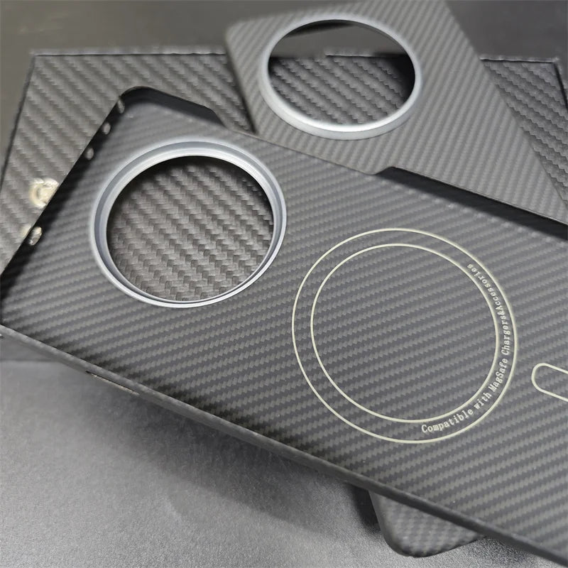 Carbon Fiber Case For OnePlus 13R Pro /13R /ACE5 / ACE 5Pro Aramid Fiber Cover Protective Cover Ultra-thin Hard Shell