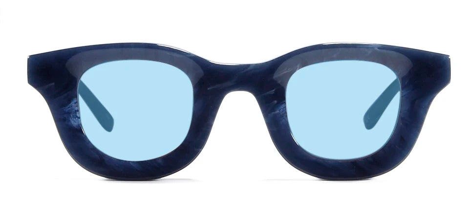 Rhud Designer Acetate Sunglasses Women Brand Designer Oversized Round Shades Thierry Hip Hop Style Men'S Shades No Brand Logo