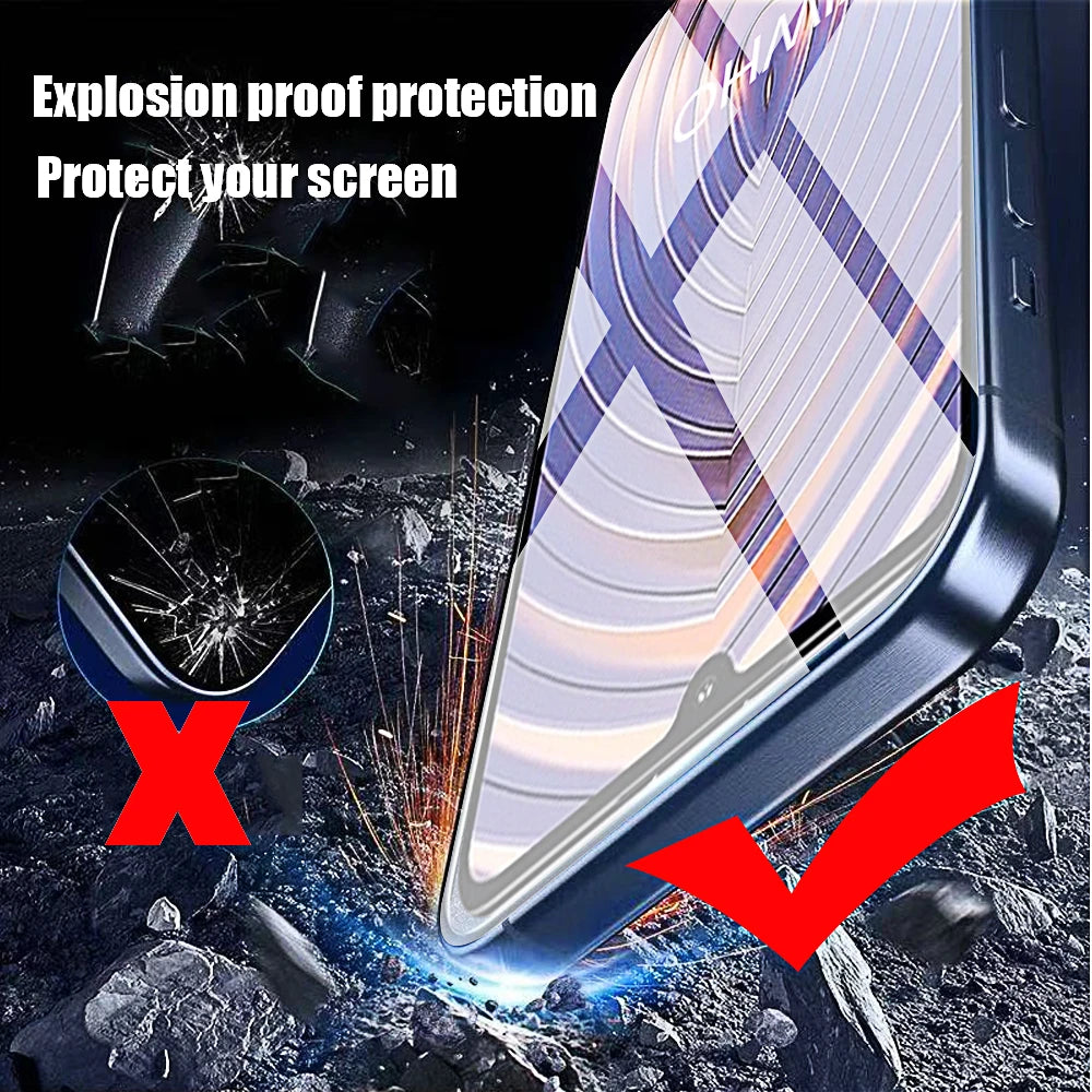1-4pcs Protective Glass for Redmi A4 A3 A2 A1+ Plus Screen Protectors Tempered Glass Full Cover Film on Red Mi A 4 3 2 1 Plus