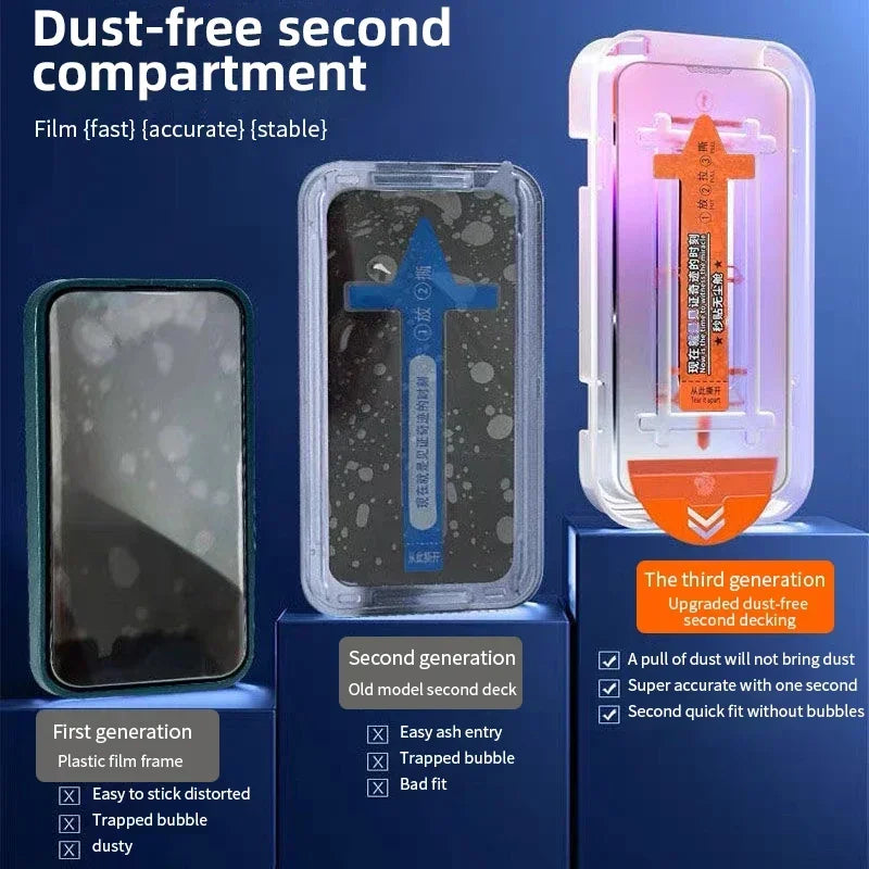 2Pcs HD Tempered Glass For Nothing Phone 1 /2/ 3a 2A Pro Screen Protector Add Dust-Proof Easy Installation Tool Protective Film