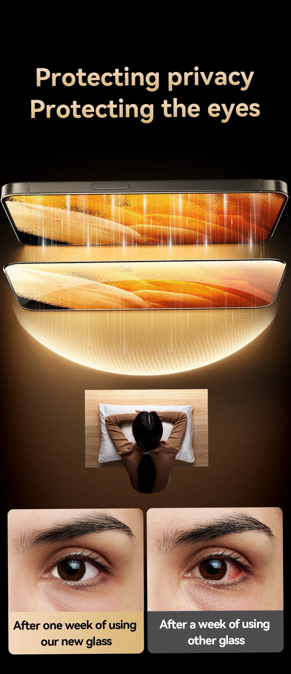 Joyroom 1/2Pcs Anti-spy Glass For iPhone 16 15 Pro Max Glass For iPhone 16 15 14 13 12 Pro Max Privacy Screen Protector Film