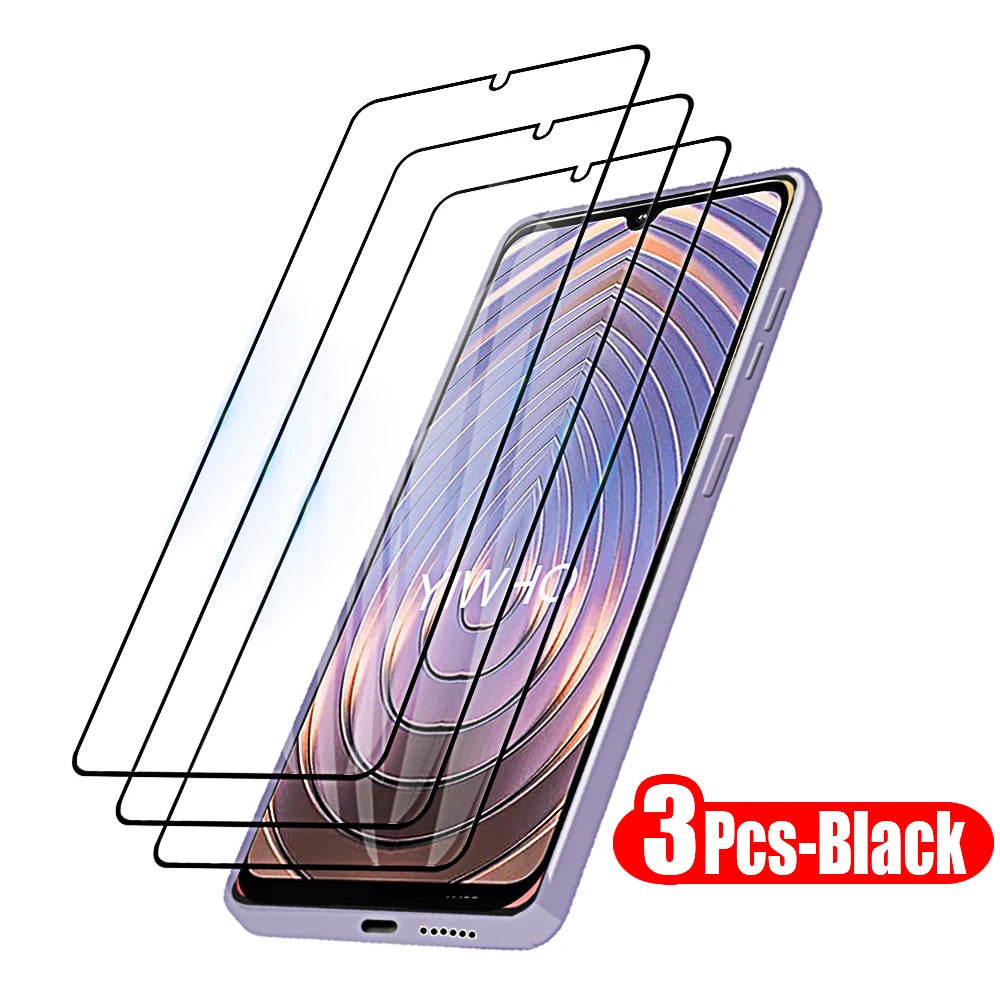 1-4pcs Protective Glass for Redmi A4 A3 A2 A1+ Plus Screen Protectors Tempered Glass Full Cover Film on Red Mi A 4 3 2 1 Plus