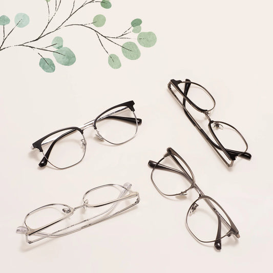 Large Fashion Browline Eyeglasses TR90 Light Vintage Rectangle Eyewear Men Women Square Spectacles Frame For Prescription Lenses